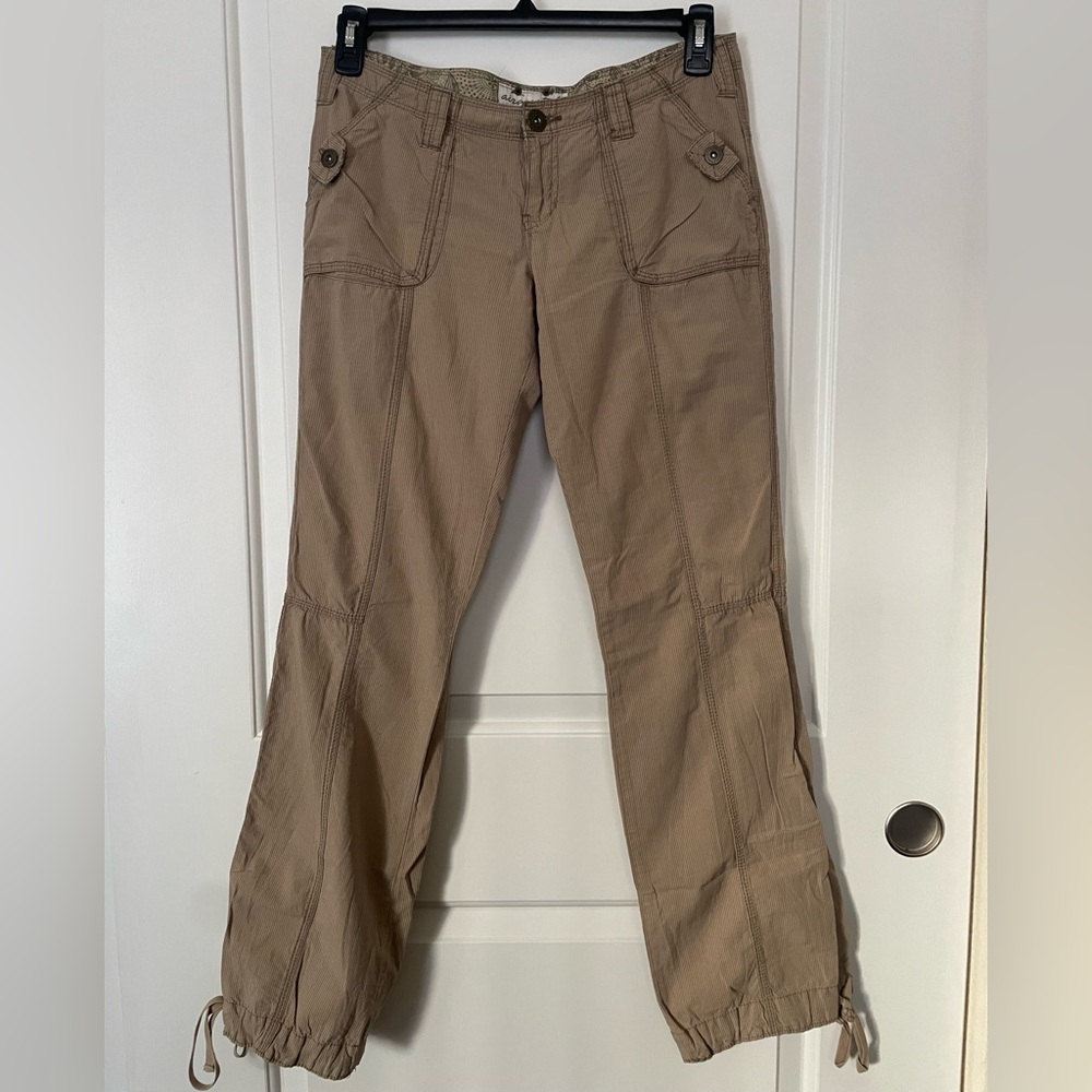 Striped aeropostale SUPER low waist pants
